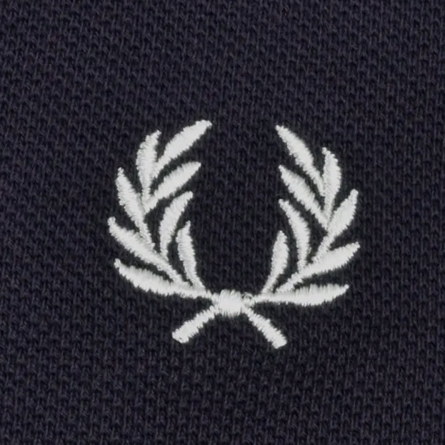 Alternative Image for ProductFred Perry Bomber Collar Polo T Shirt Navy3